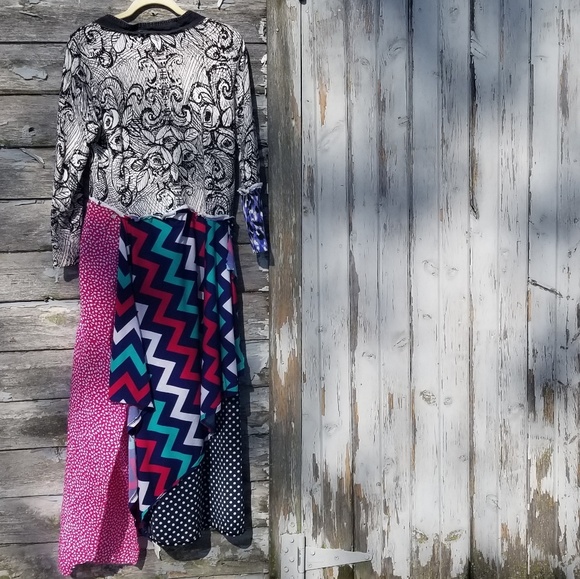 Boho Sweater Jacket lightweight - Picture 5 of 6